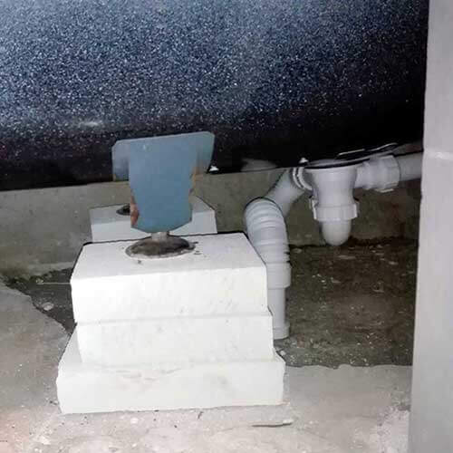 Vízszerelés a fürdőszobában